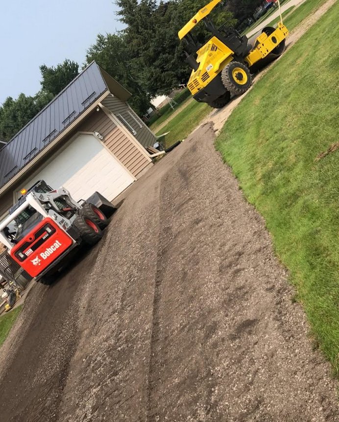 Subject's Property Maintenance landscaping work